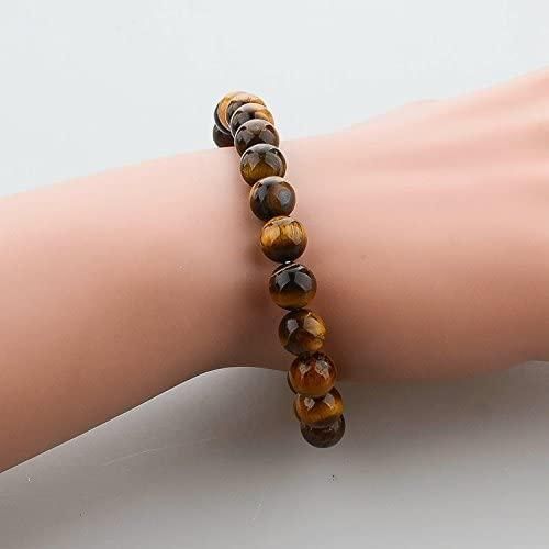Tiger Eye Yellow Crystal Healing Bracelet (Pack of 2) – Energy, Confidence & Protection Stone